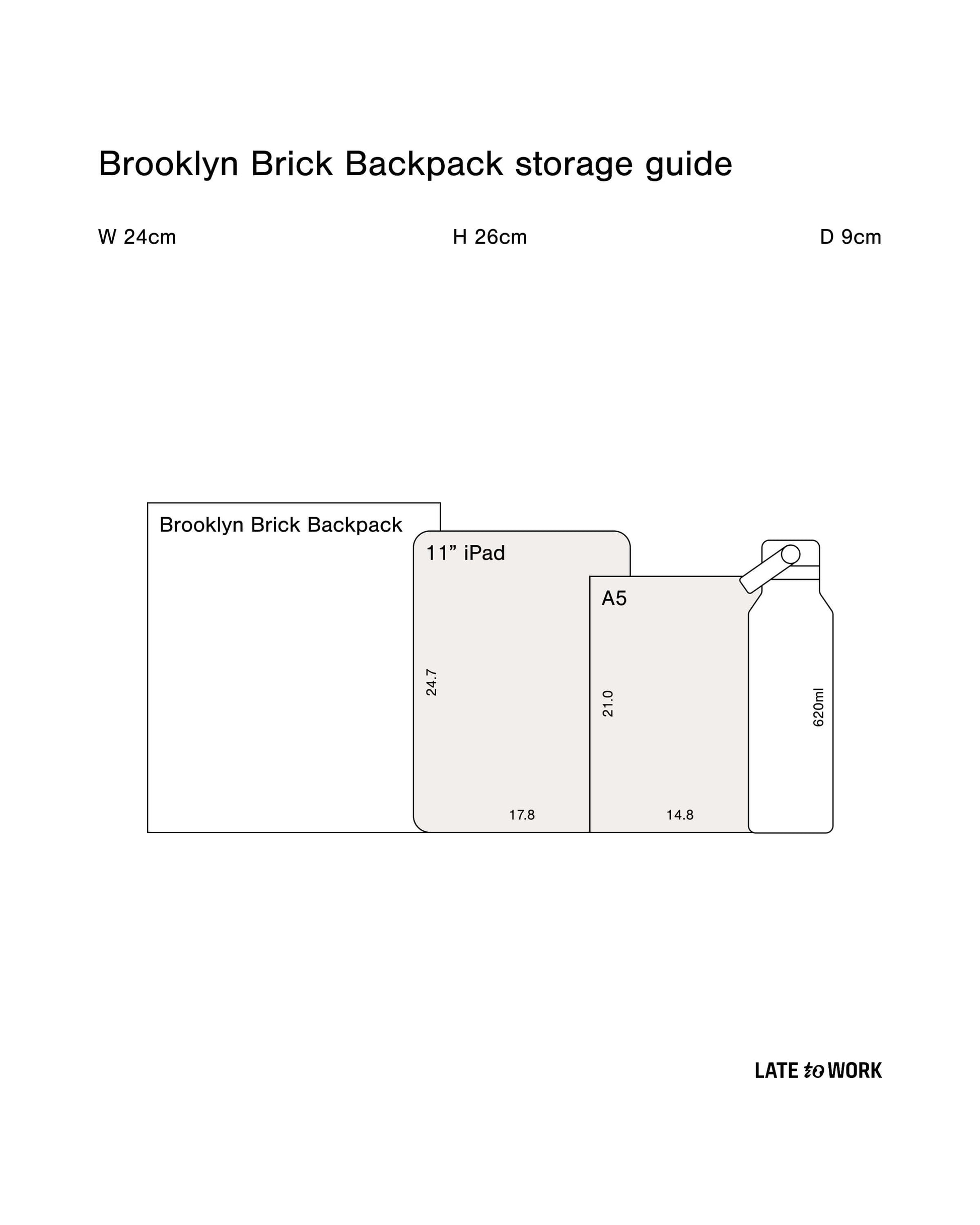 Brooklyn Brick Backpack