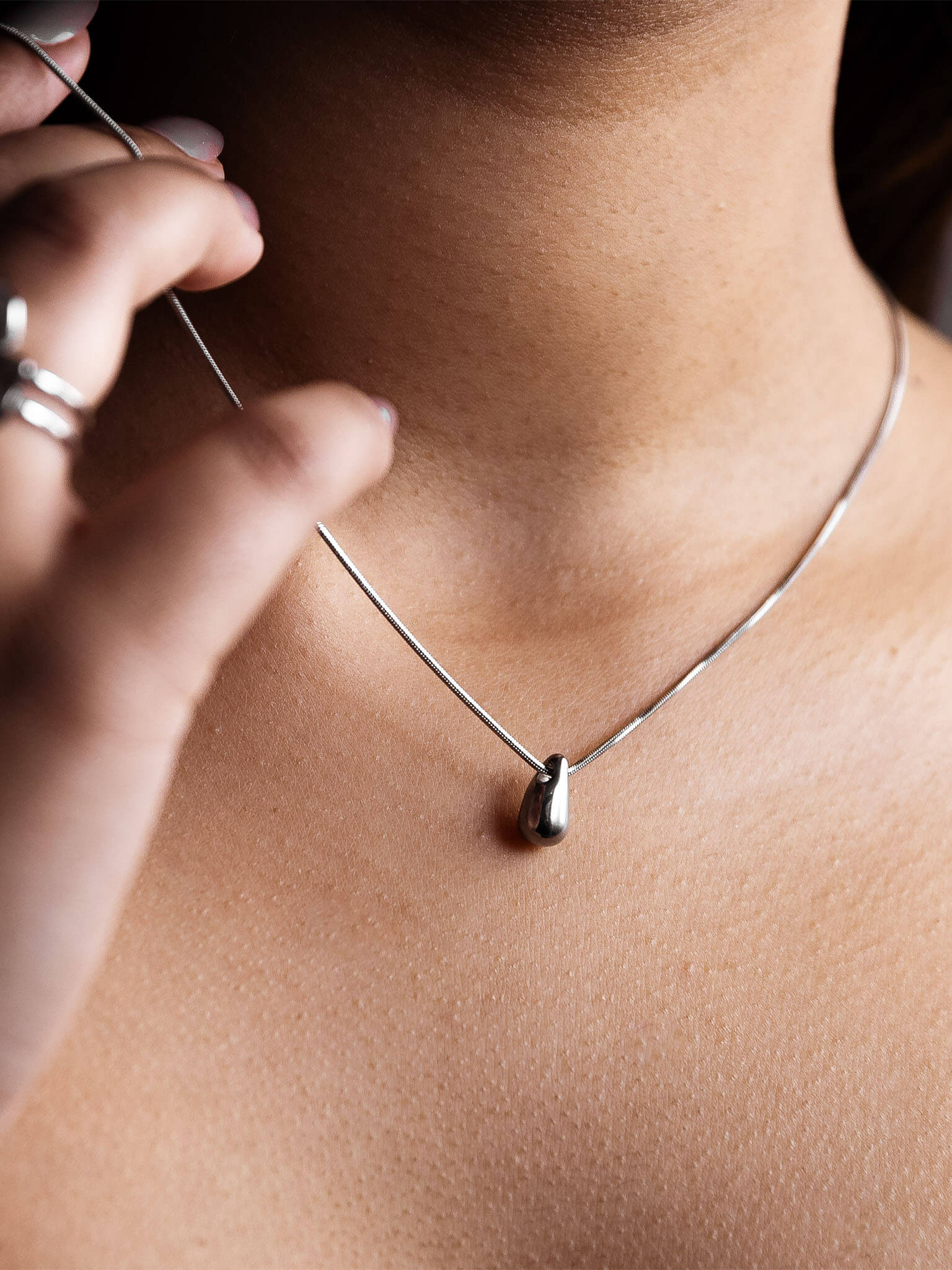 Droplet Necklace