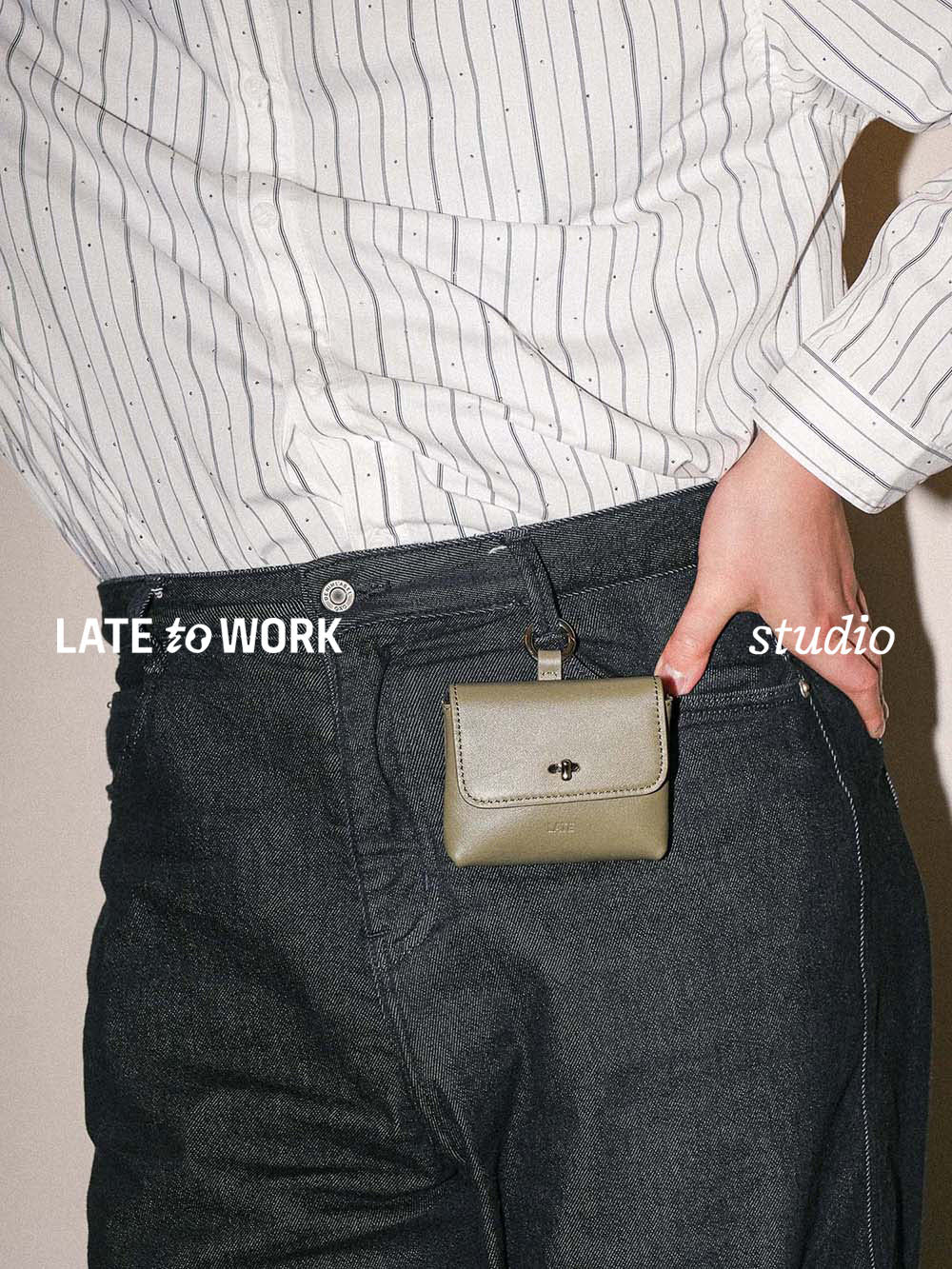 Finlay Mini Bag Charm: Green