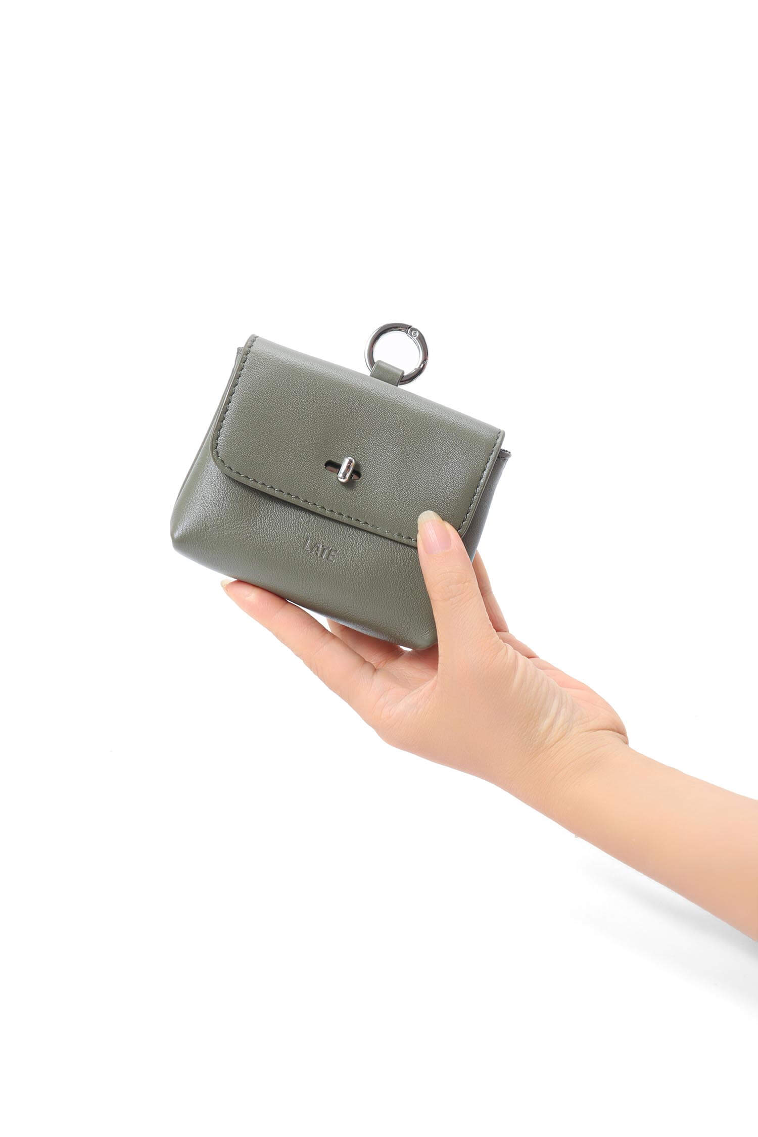Finlay Mini Bag Charm: Green