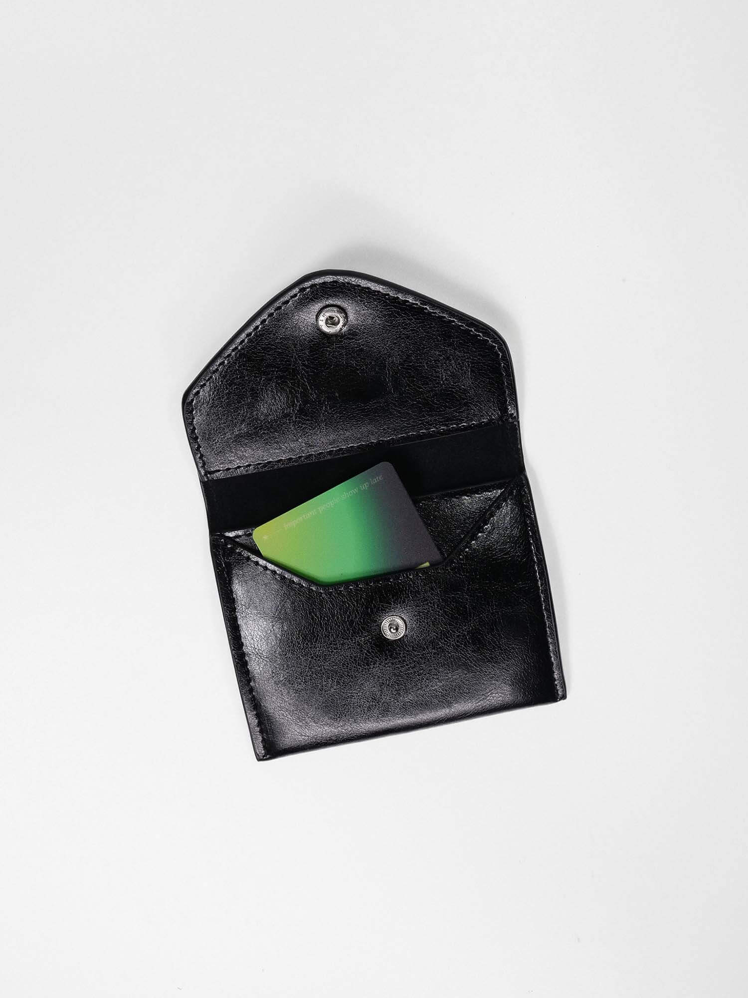 Late Card Holder: Black
