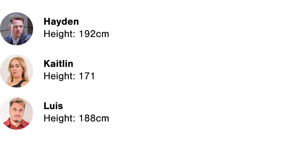 Model height reference