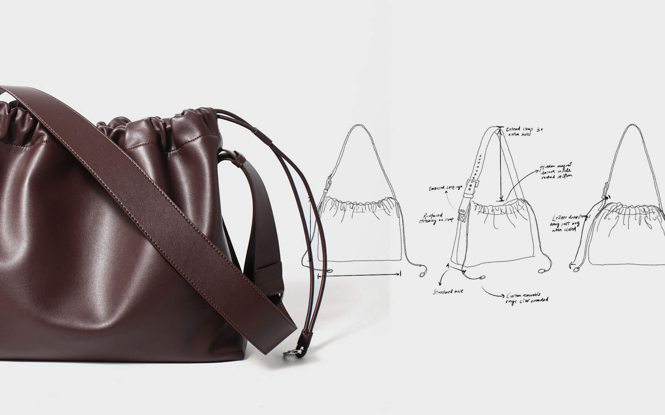 A Study in Softness: The Sage Leather Crossbody Bag