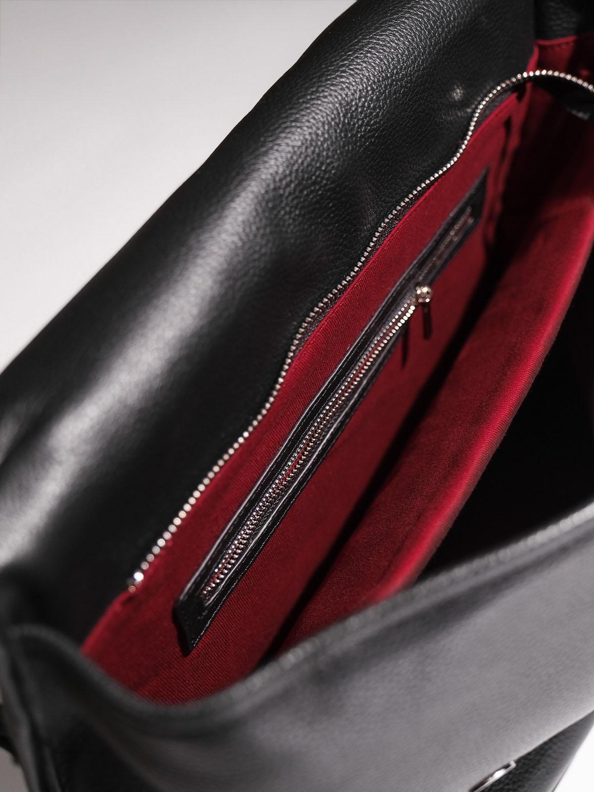 amari pebbled leather backpack Amari Backpack: Black
