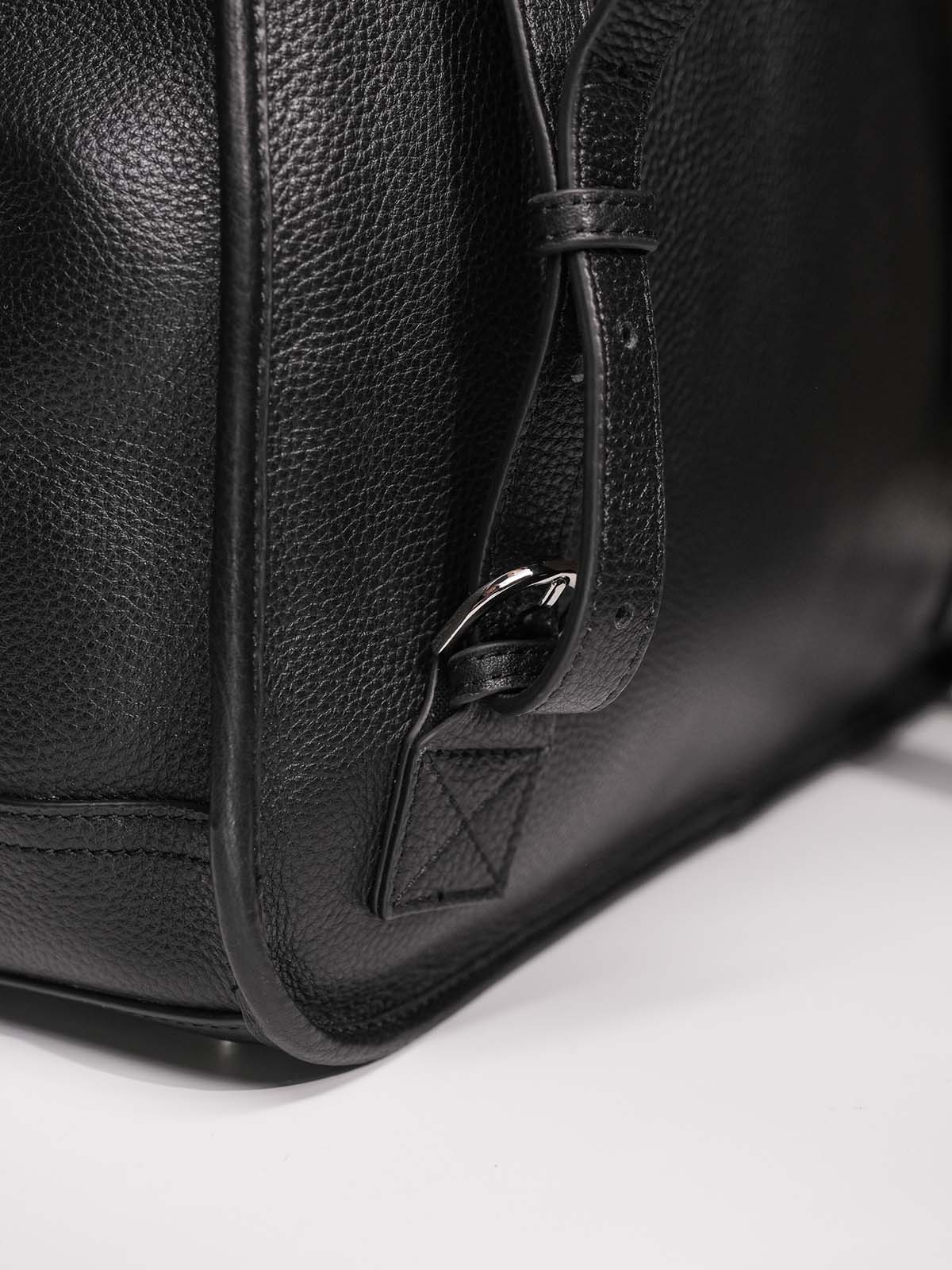 amari convertible leather backpack Amari Backpack: Black
