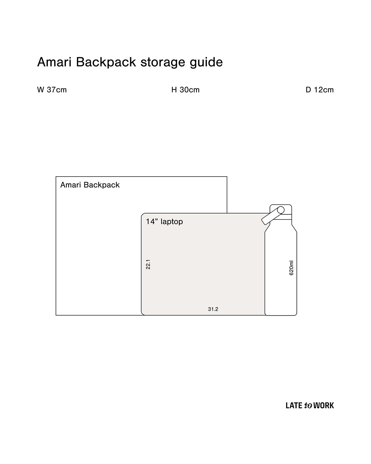 amari pebbled leather backpack Amari Backpack: Brown