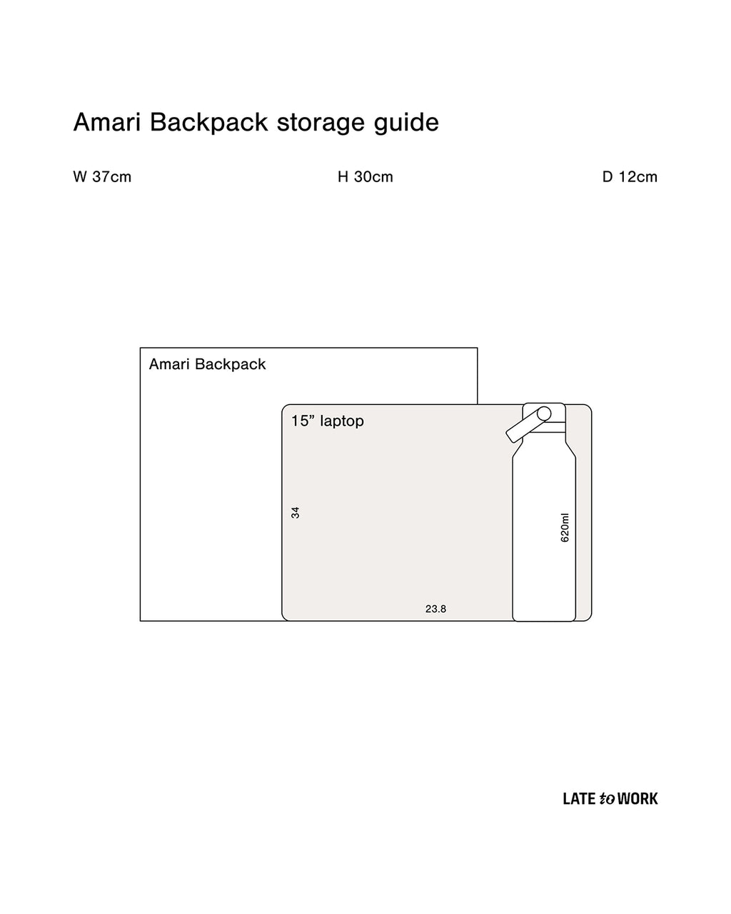 Amari Backpack: Black
