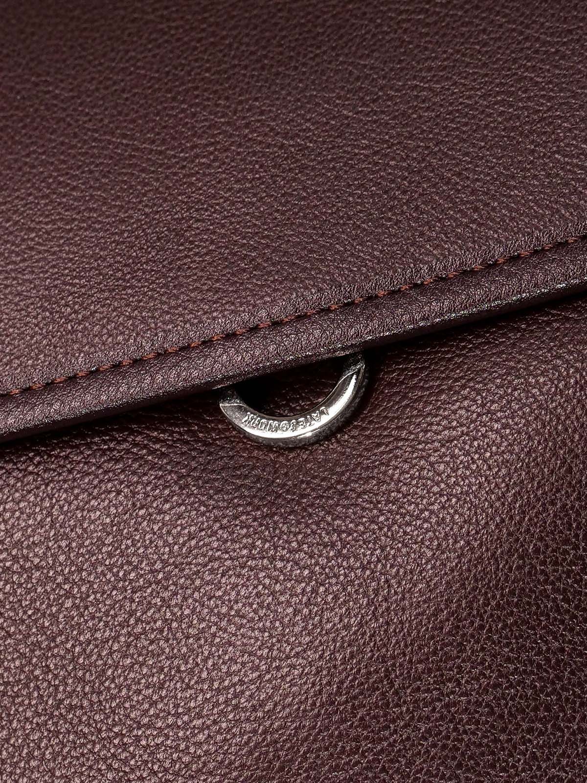 amari pebbled leather backpack Amari Backpack: Brown