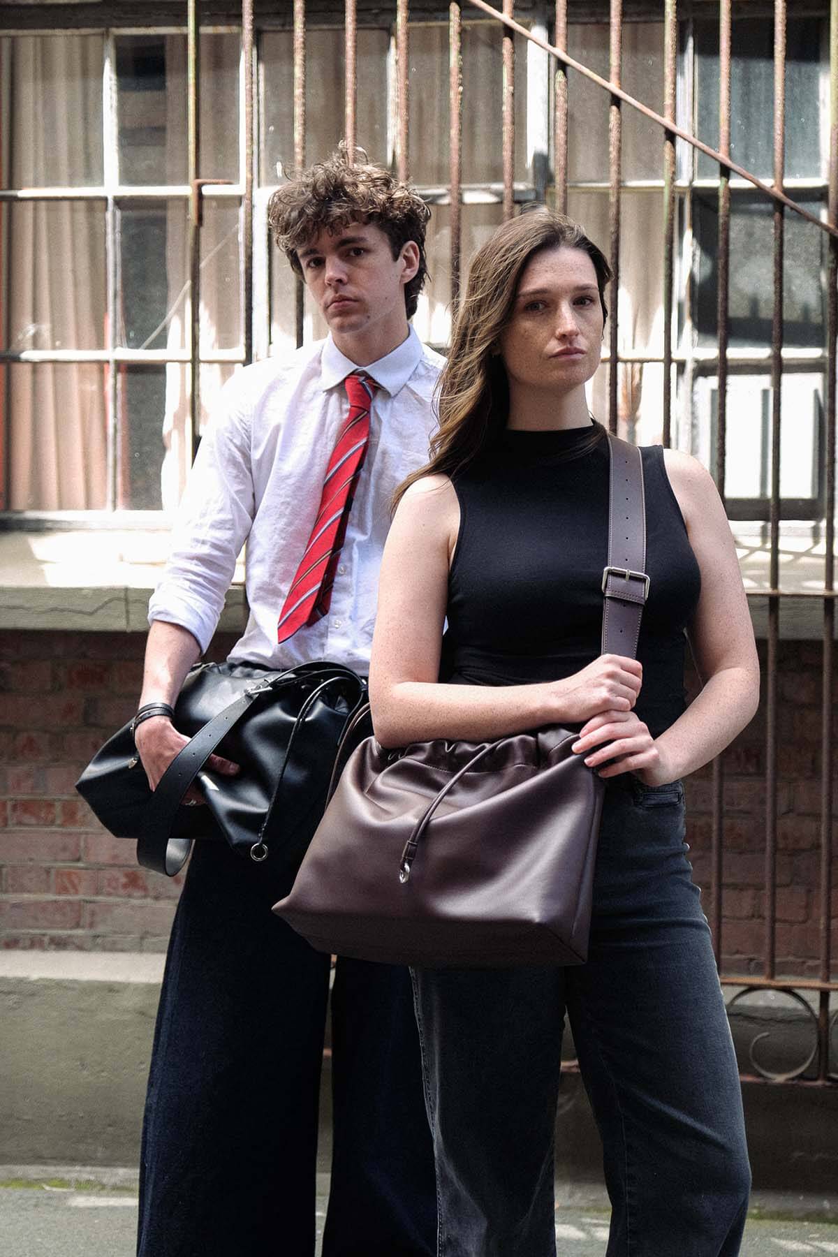 Sage Crossbody: Brown