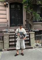 Kite Bag: Brown Patent