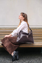 Kite Bag: Brown Patent