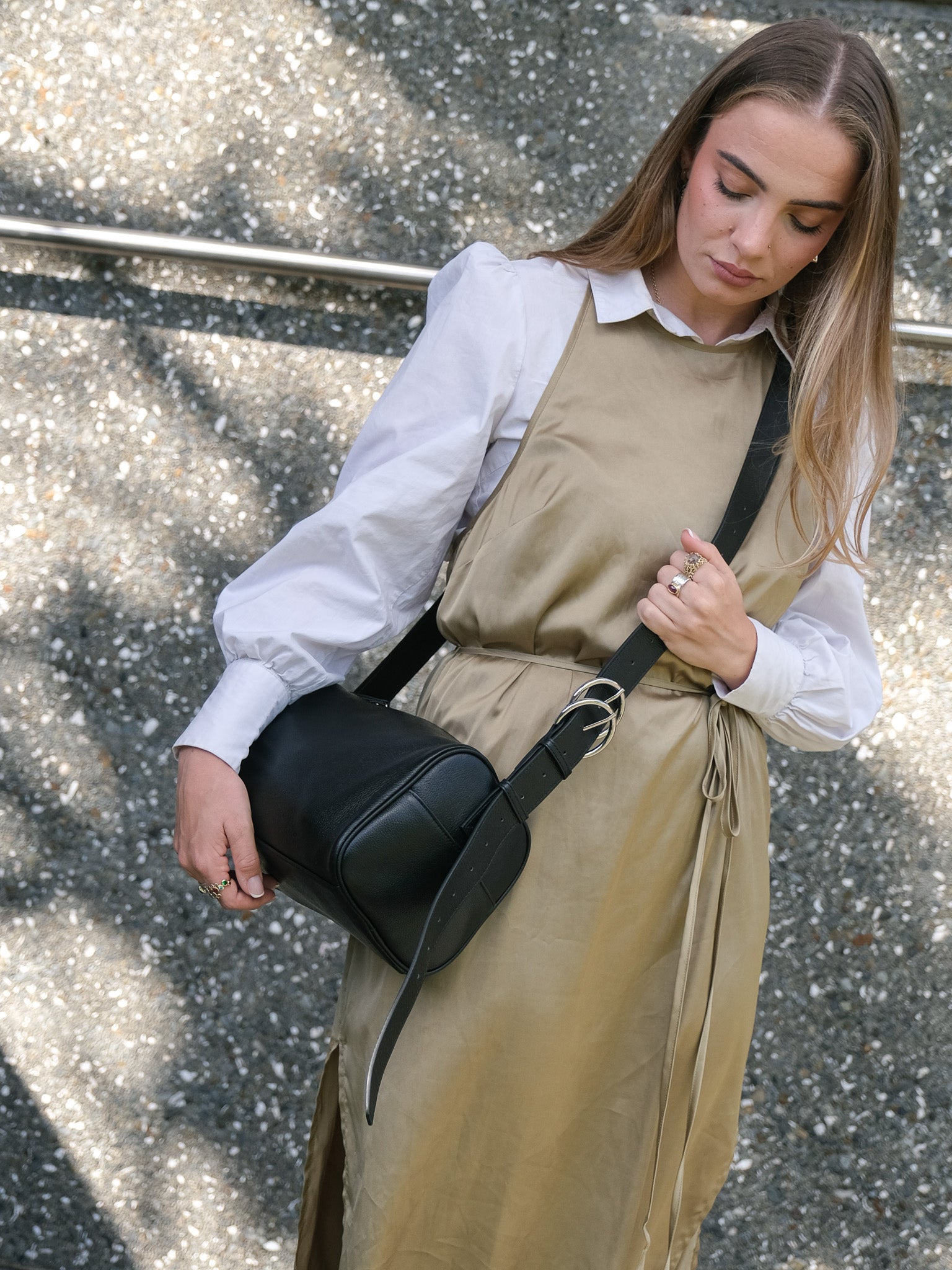 Fromont Bag worn crossbody