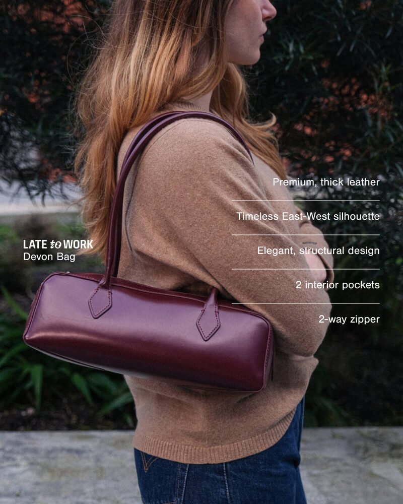 Devon Bag: Red