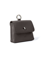 Finlay Mini Bag Charm: Espresso