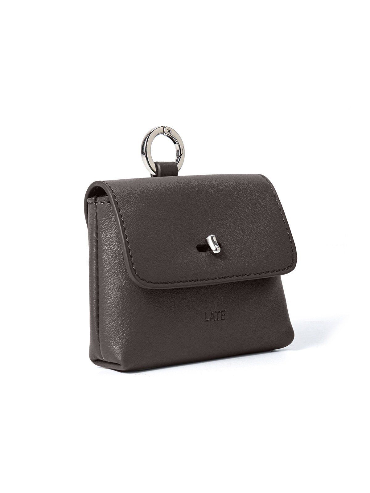 Finlay Mini Bag Charm: Espresso