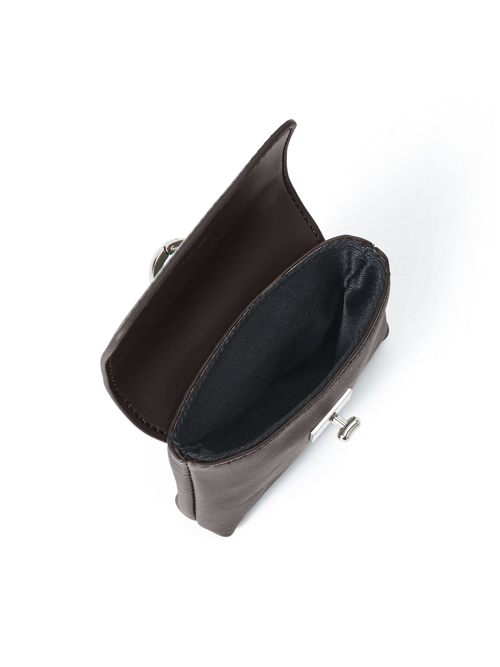 Finlay Mini Bag Charm: Espresso