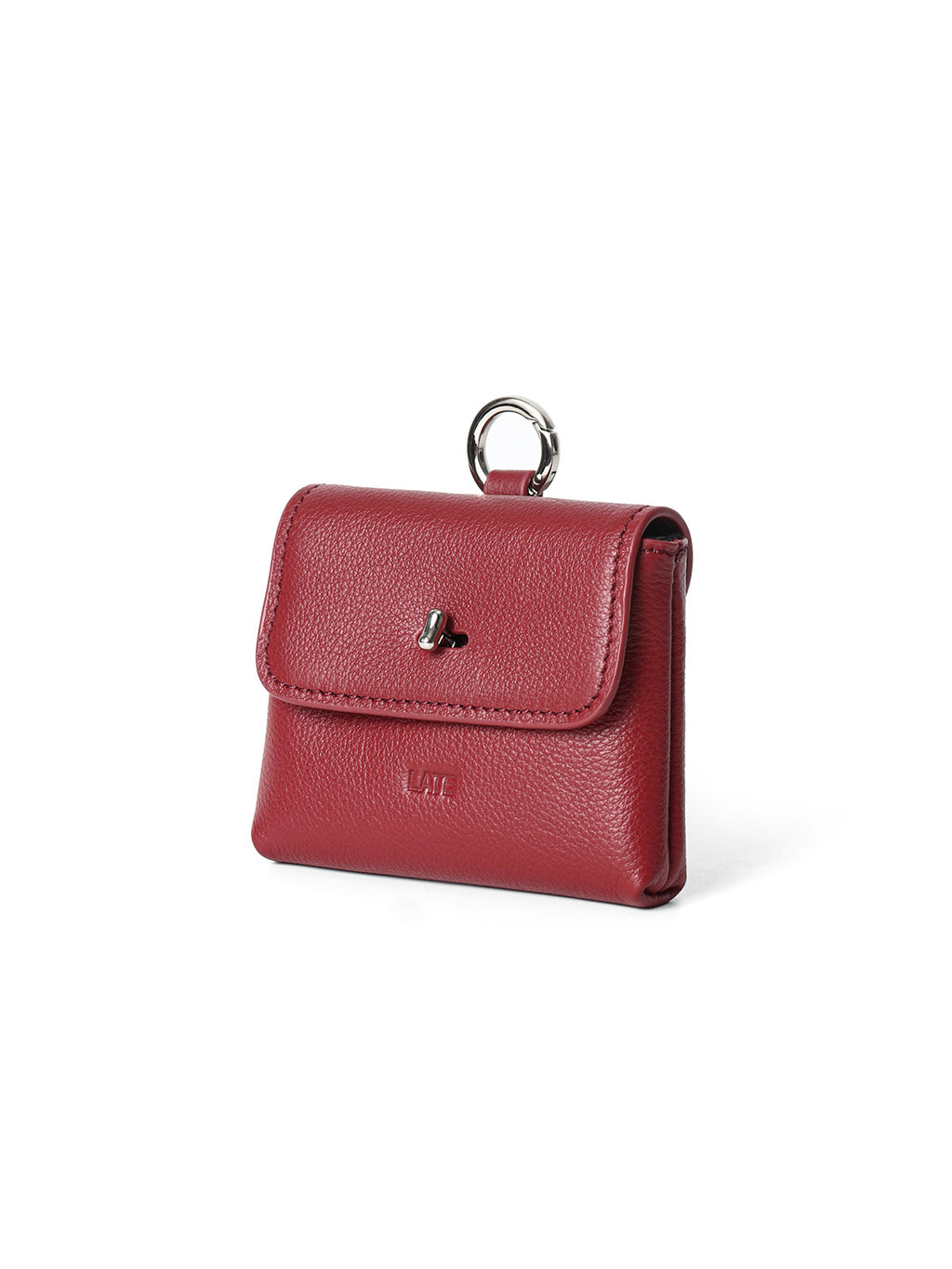 Finlay Mini Bag Charm: Merlot