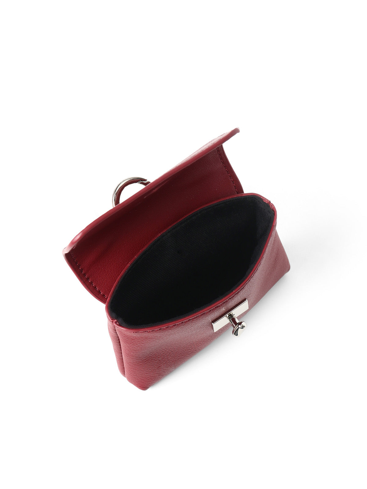 Finlay Mini Bag Charm: Merlot