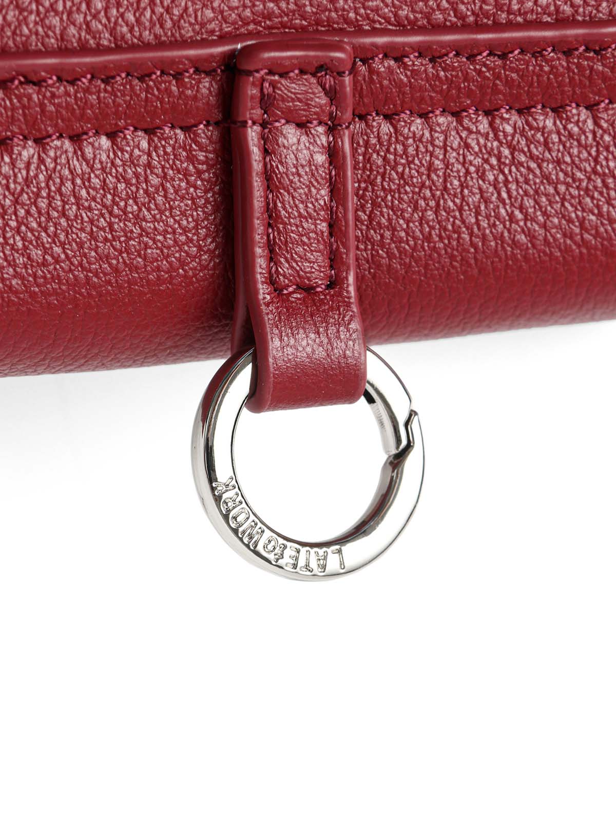 Finlay Mini Bag Charm: Merlot