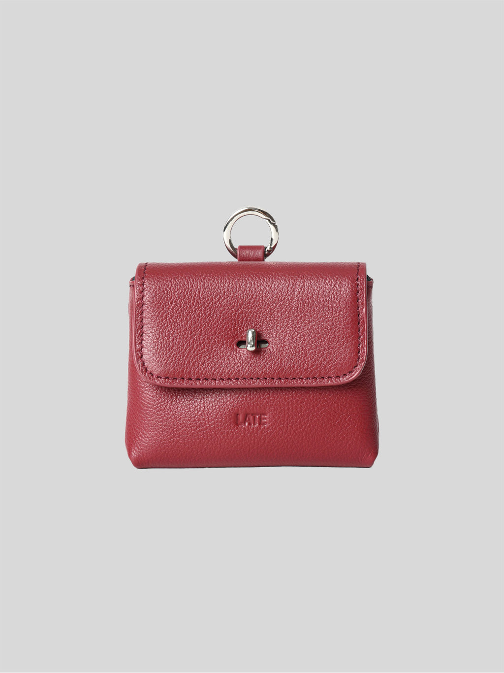 Finlay Mini Bag Charm: Merlot