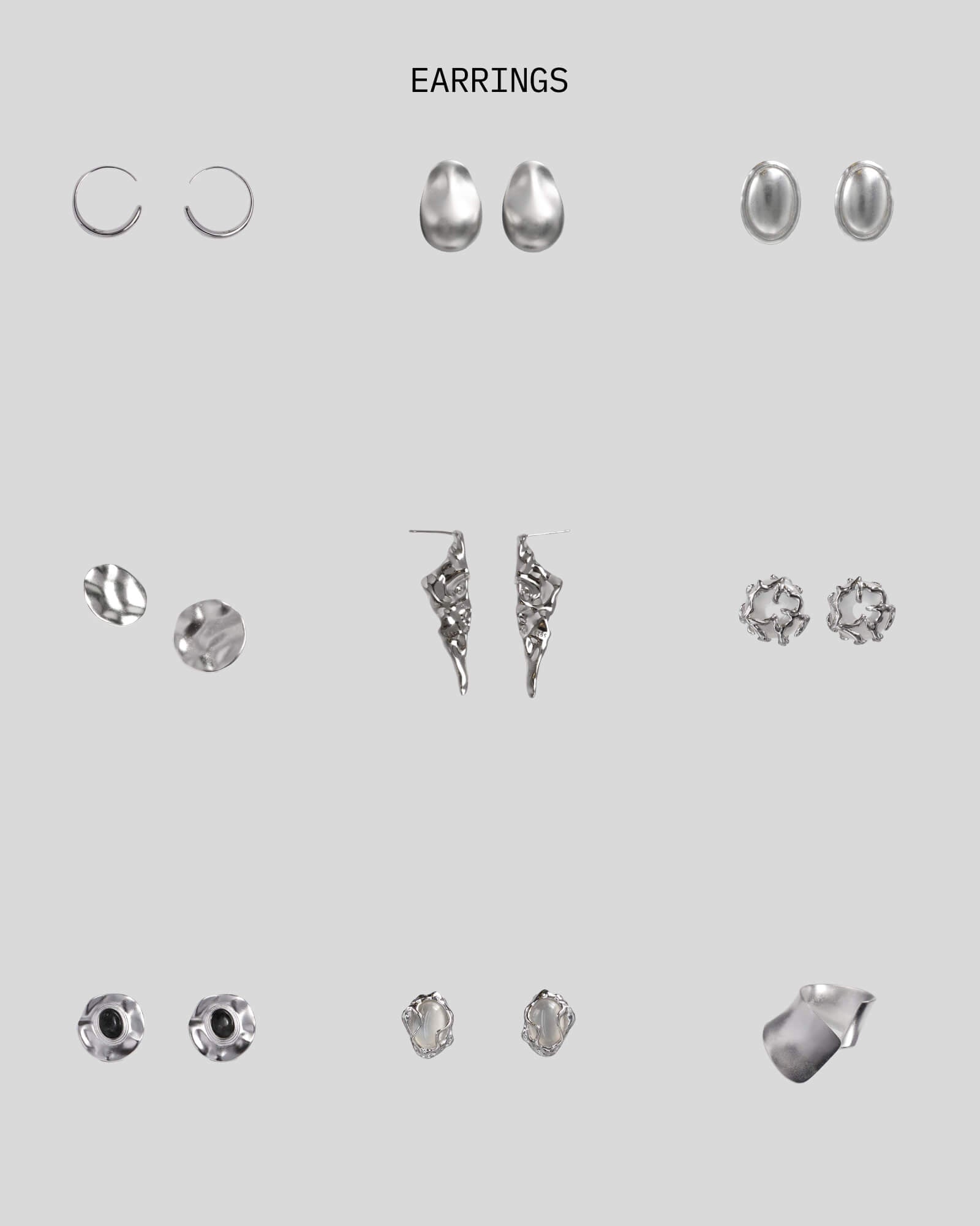 6 Piece Silver Jewellery Mystery Box