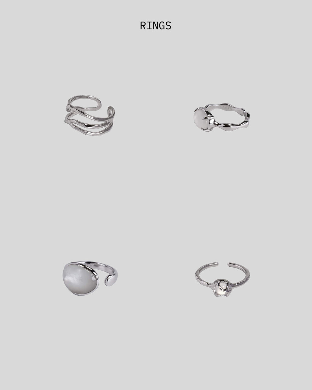 6 Piece Silver Jewellery Mystery Box