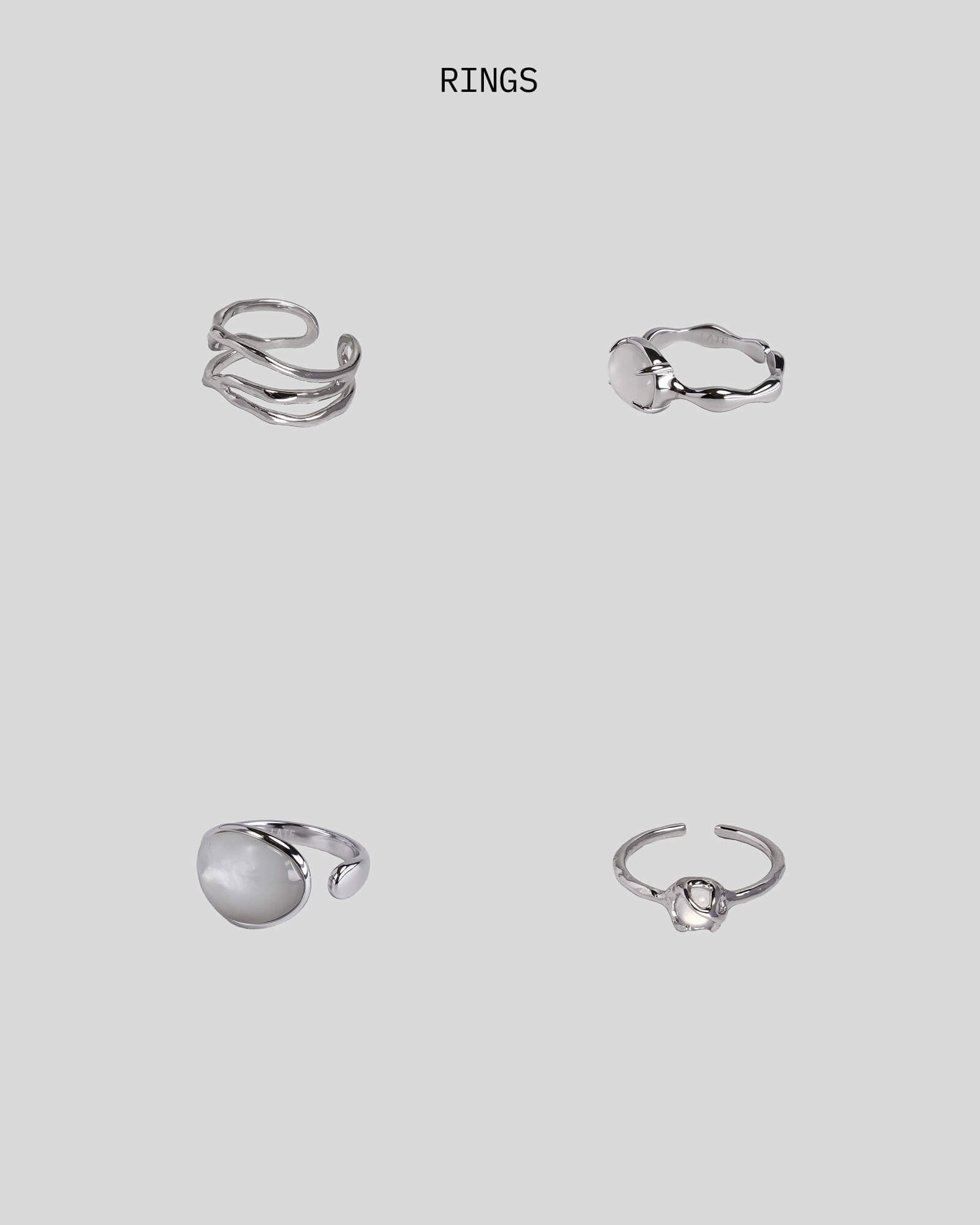 6 Piece Silver Jewellery Mystery Box