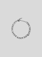 Jordy stainless steel bracelet on plain background