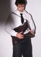 Kite Bag: Brown Patent