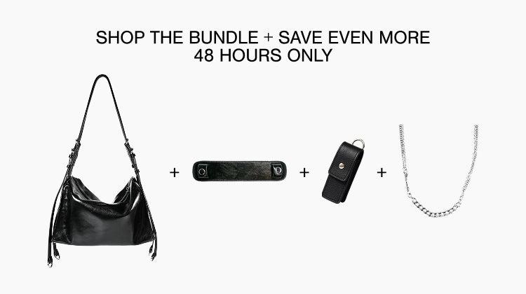 Black Small Willow Bag bundle