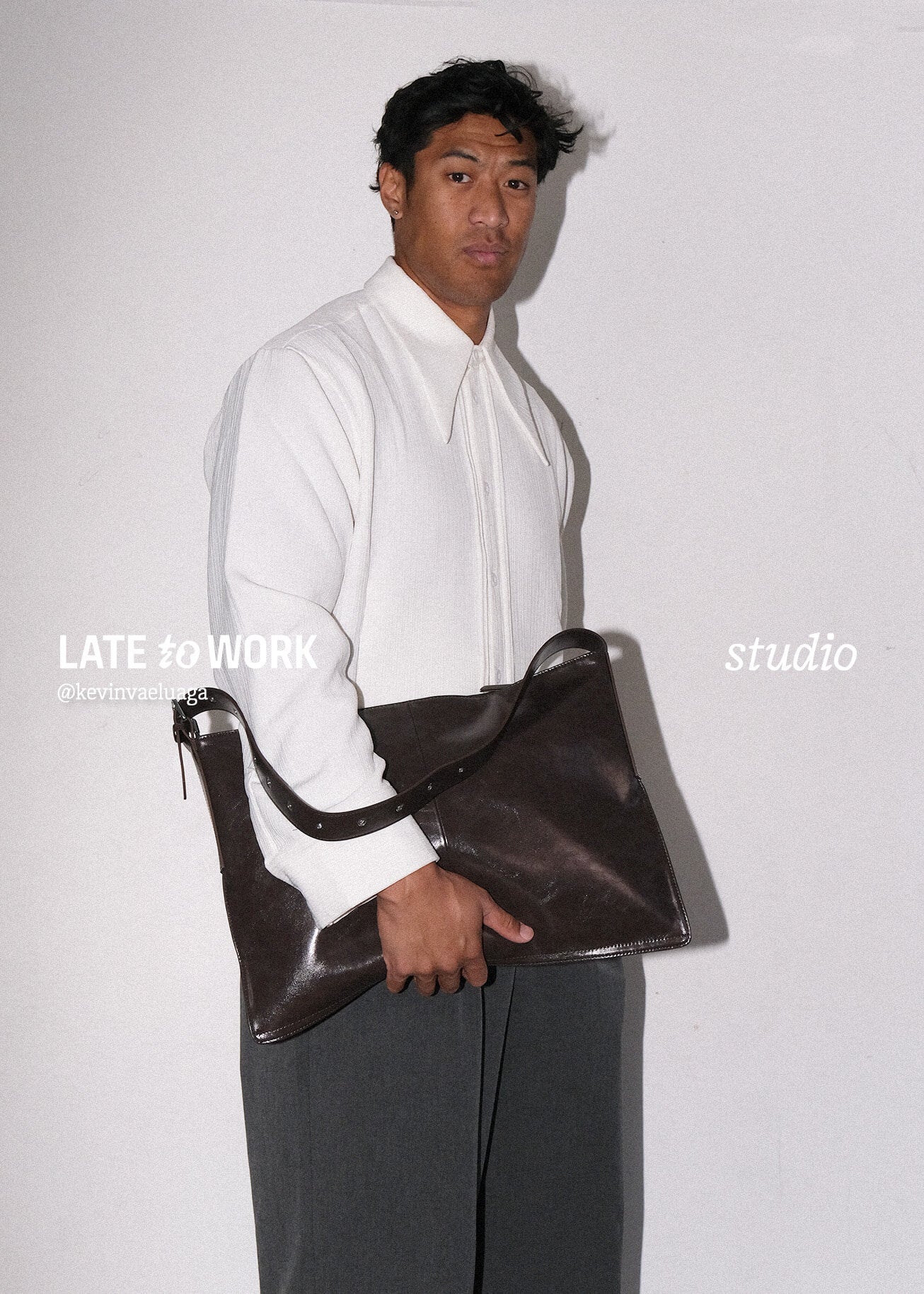 Kite Crossbody Bag: Brown
