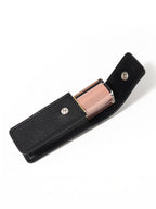 Late Lip Balm case open with lip product inside