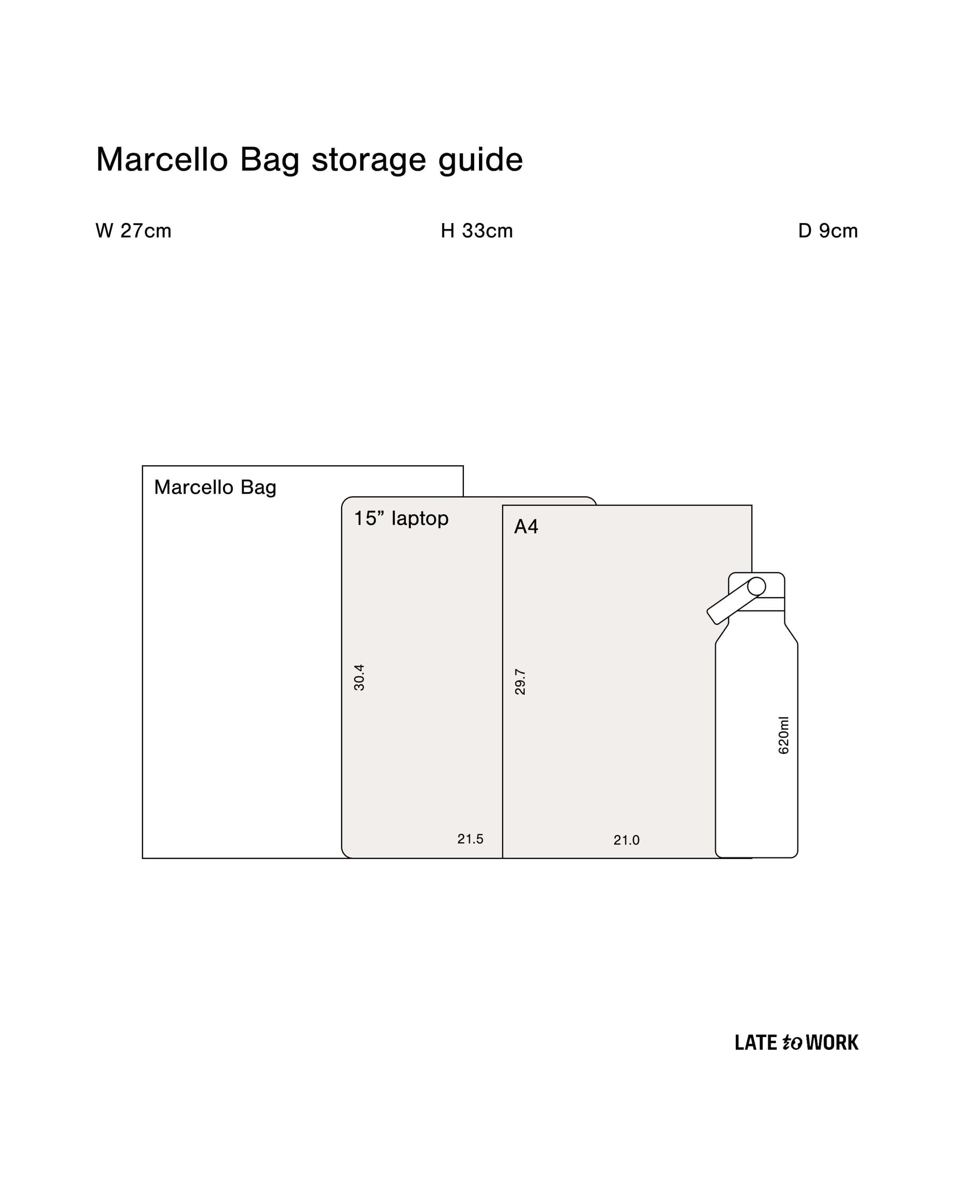 Marcello Bag: Black