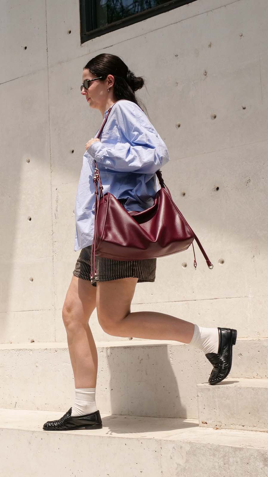 Willow Bag: Burgundy