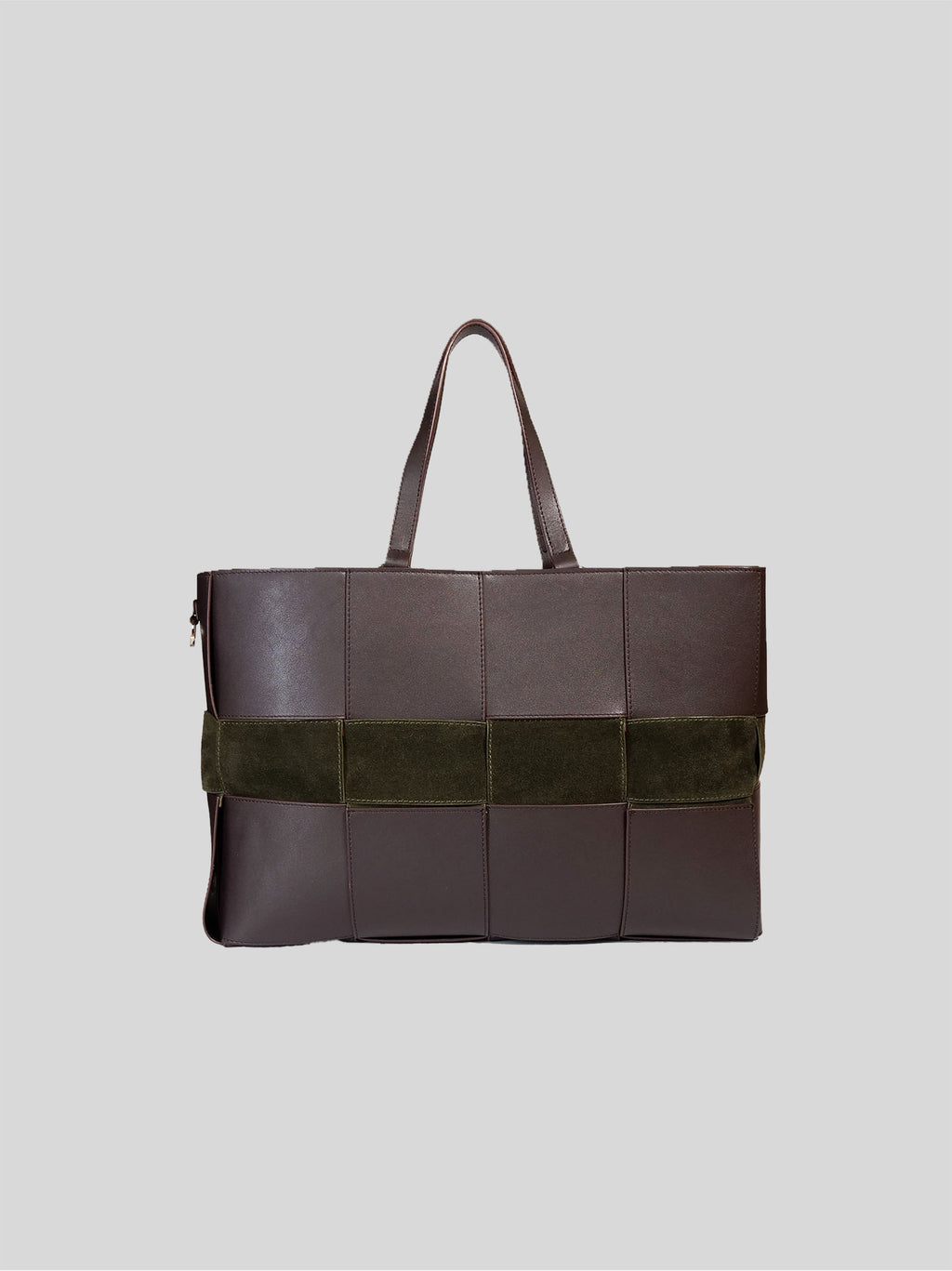 Reed Woven Bag front view