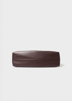 Sage crossbody bag brown genuine leather bottom view