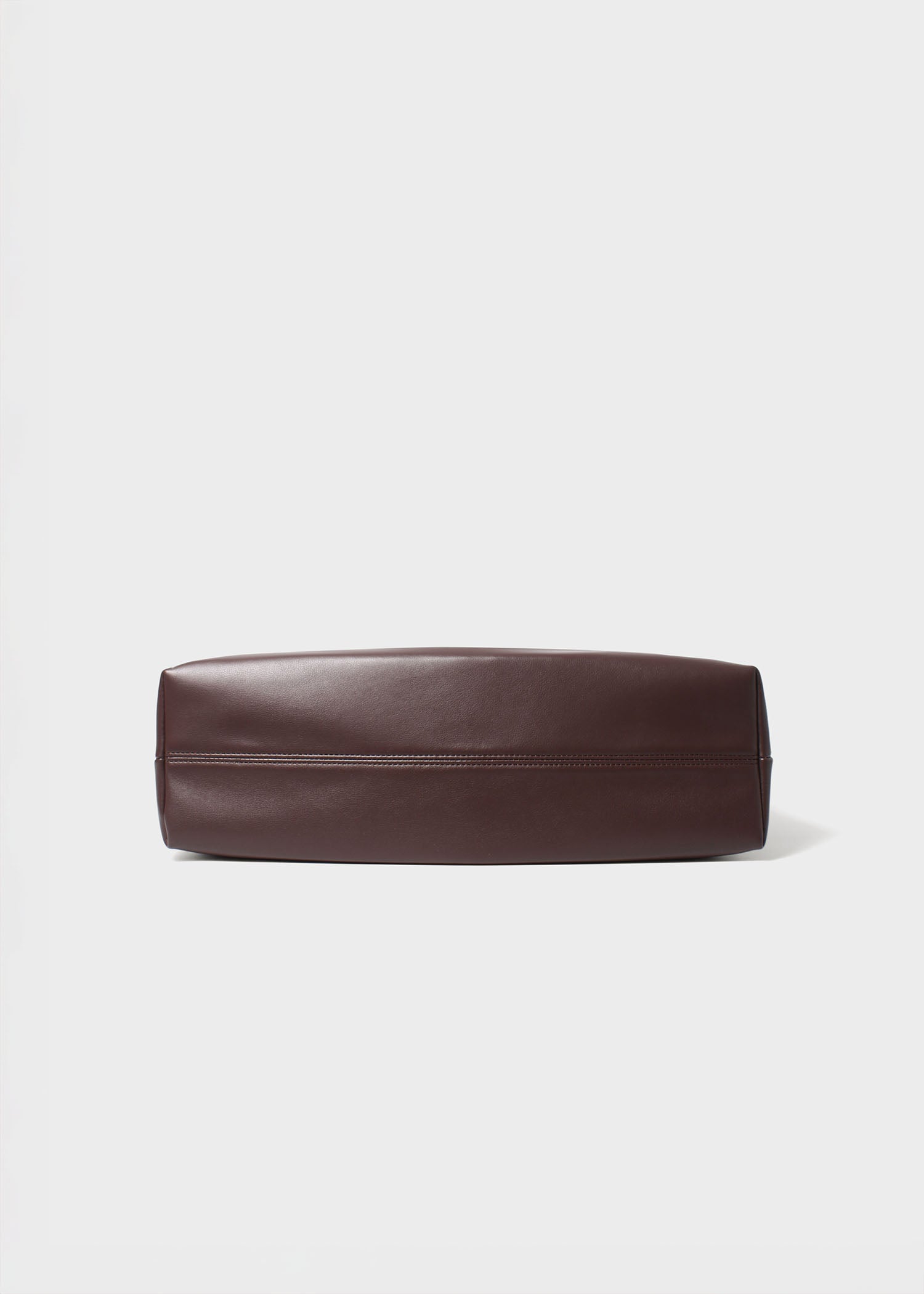 Sage crossbody bag brown genuine leather bottom view