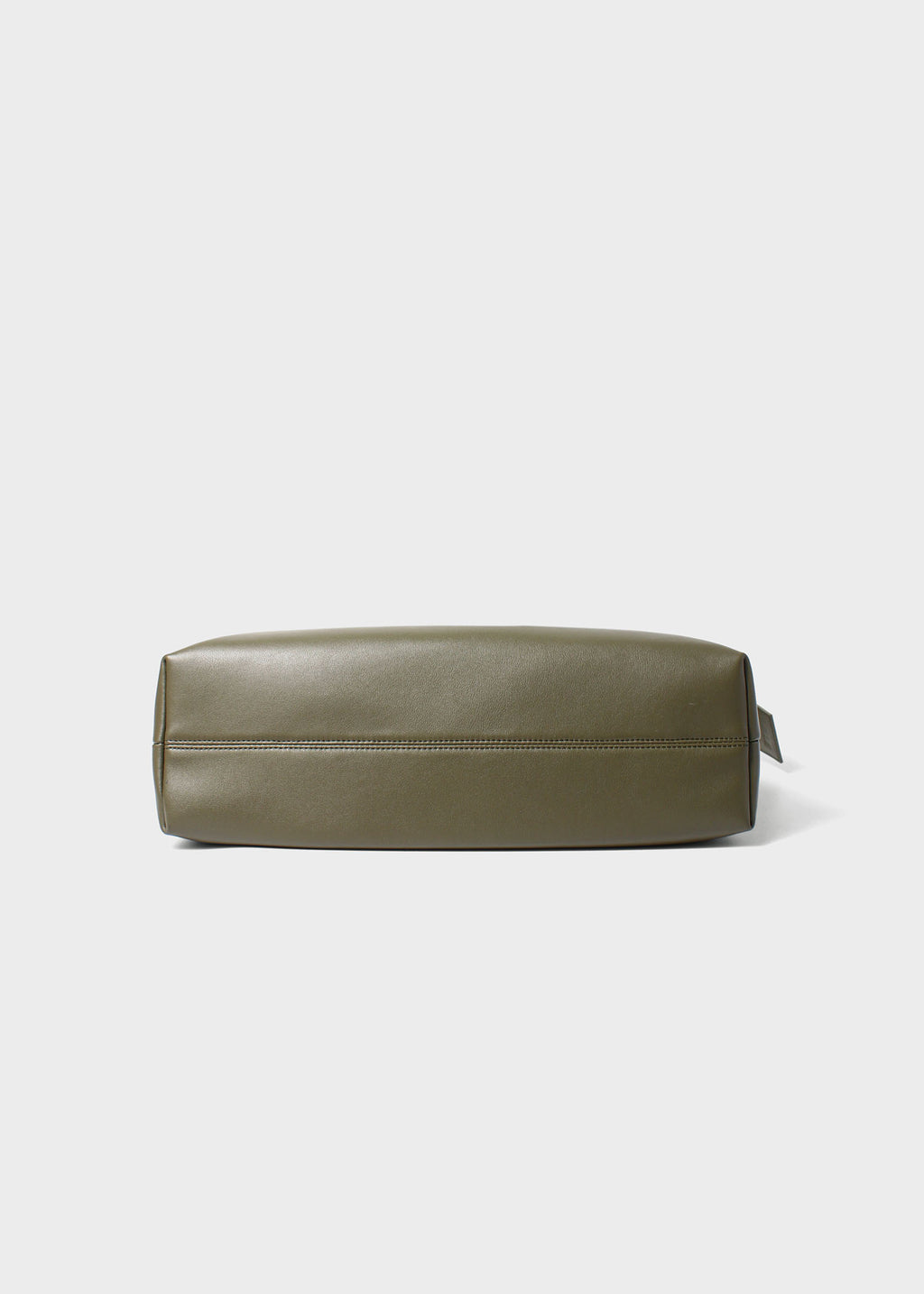 Sage crossbody bag green genuine leather bottom view