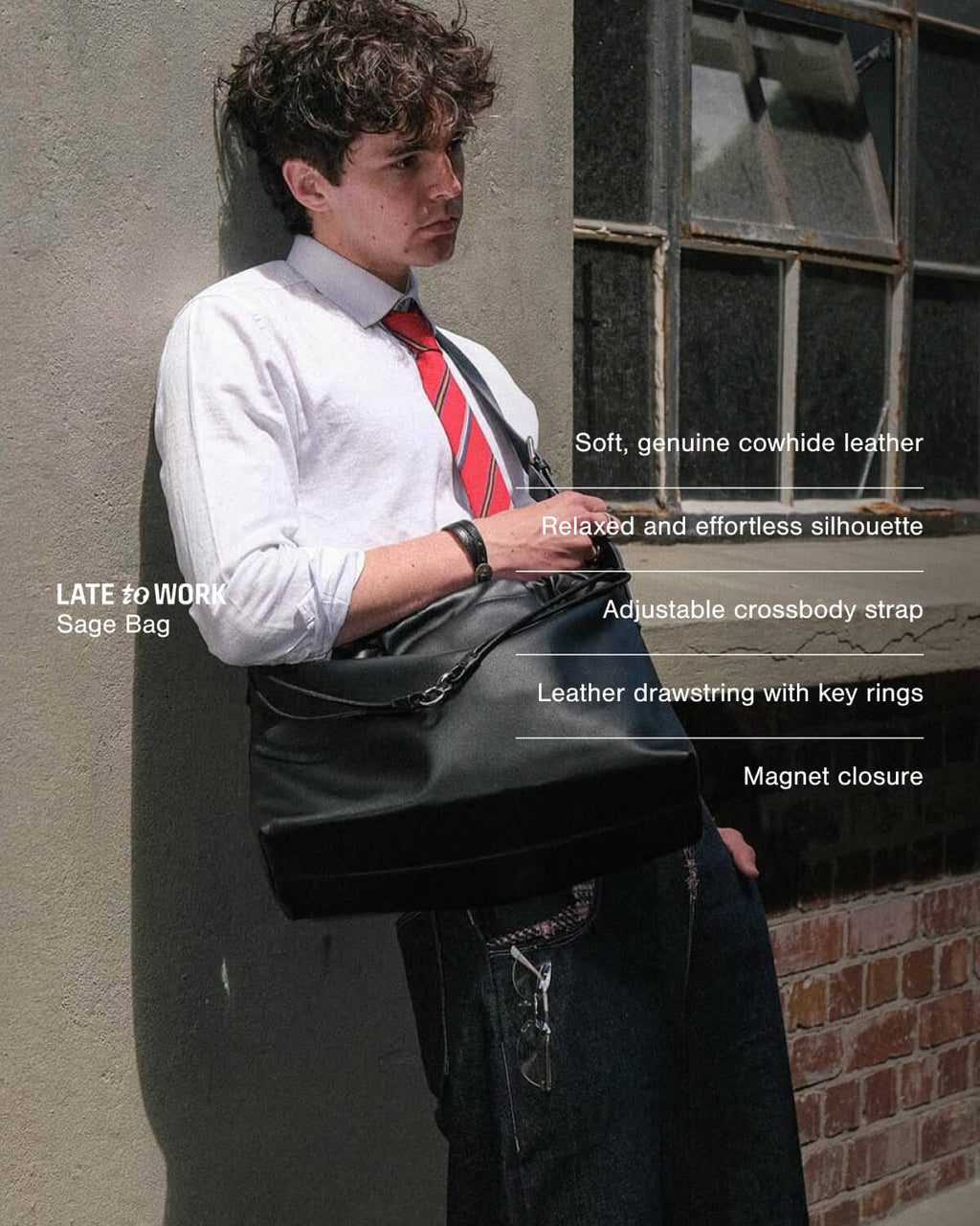 Sage Crossbody: Black