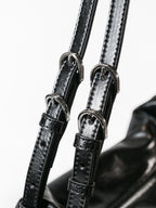Willow Bag Small: Black Patent