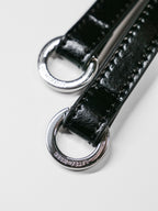 Willow Bag Small: Black Patent