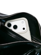 Willow Bag Small: Black Patent