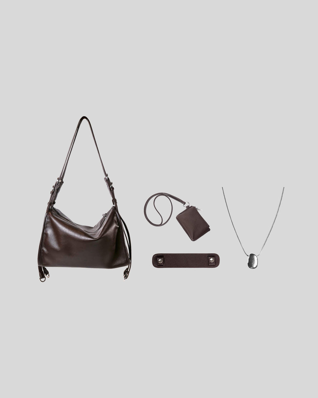 Small Brown Willow Bag Bundle