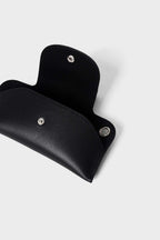Sunglasses pouch open