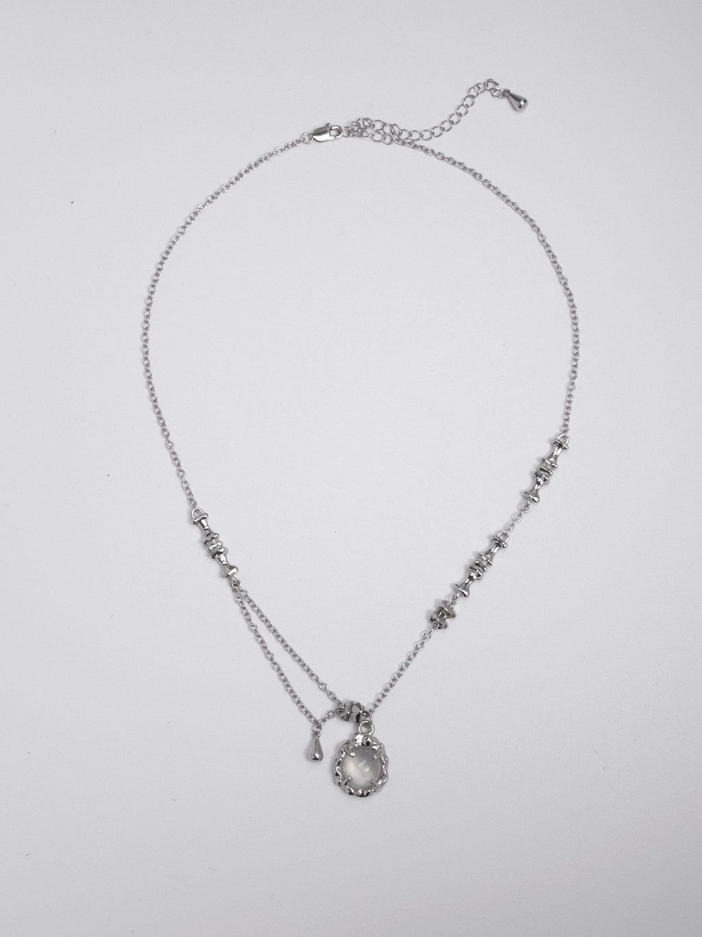 Late to Work Necklace Midnight Necklace