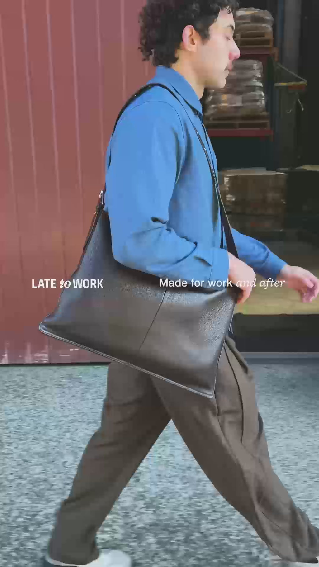 Luxe Kite Bag: Brown