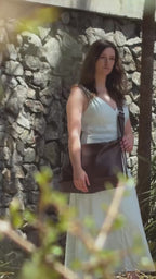 Sage Crossbody: Brown