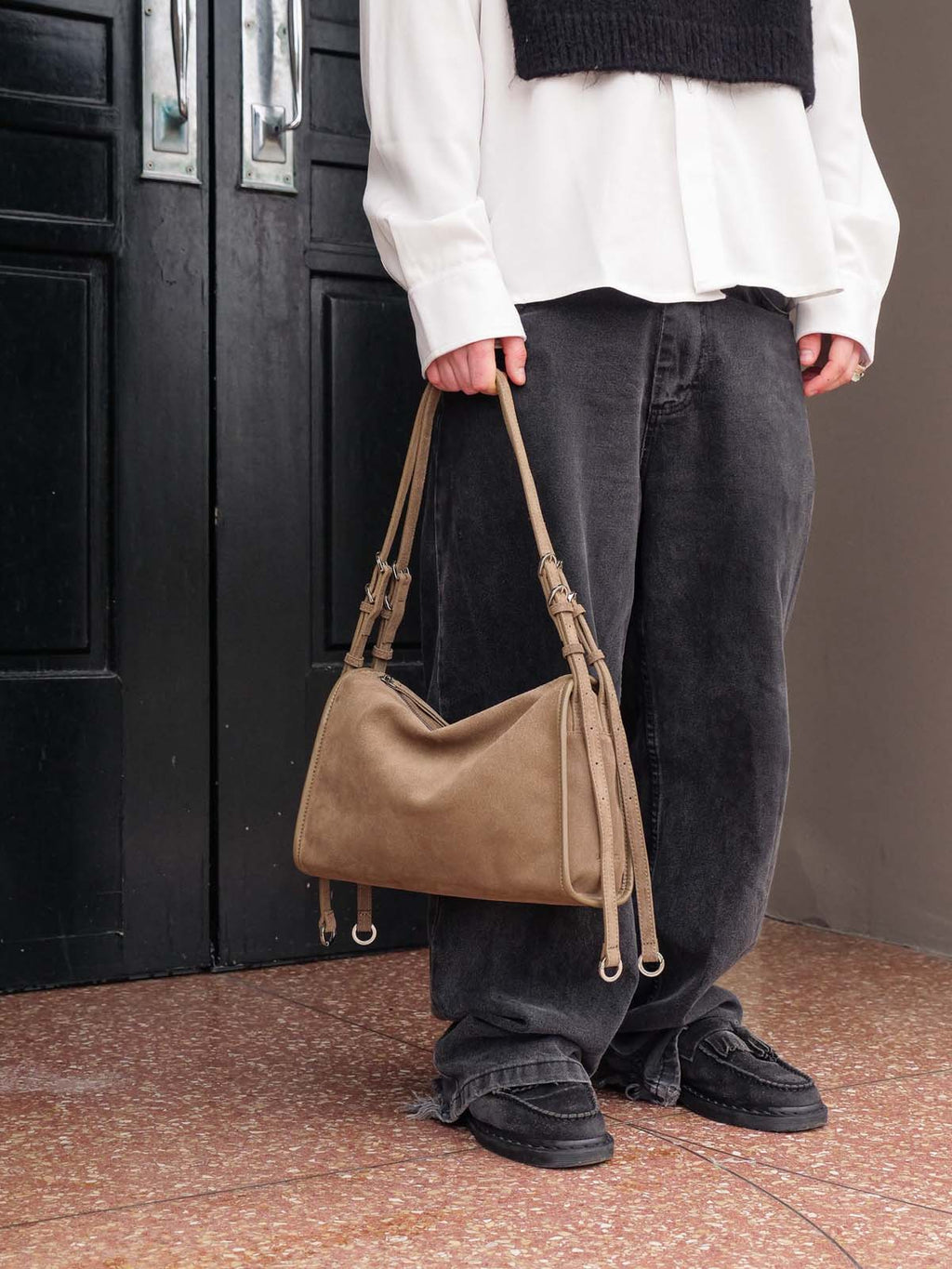 Willow Bag Small: Desert Suede