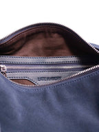 Willow Bag Small: Navy Nubuck